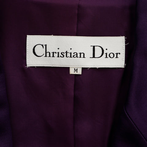 クリスチャンディオール Christian Dior サイズ:M ジャケット パープル WS8300