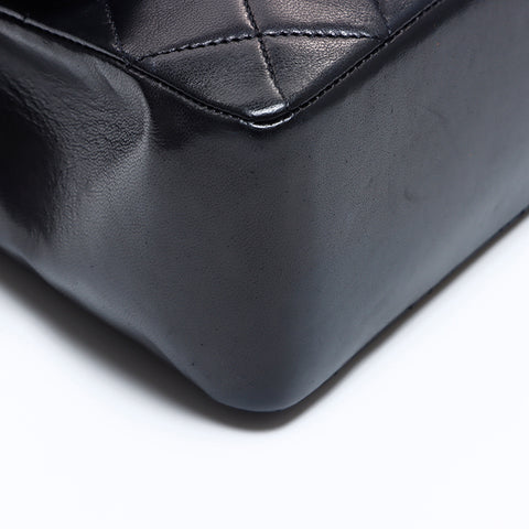 CHANEL No.1 COCO Mark Lambskin Matelasse Chain Shoulder Bag black WS8302