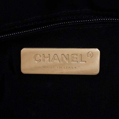 香奈儿香奈儿（Chanel Chanel）27可可标记Lambskin Matelasse 2way肩部X背包链链肩袋黑色WS8308
