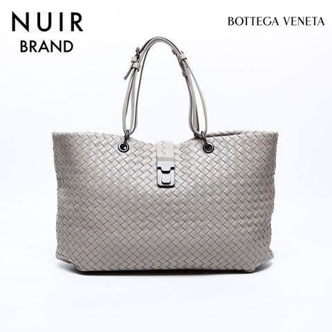 Bottegavenetta Intrecciato手提袋灰色WS8313