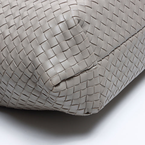 ボッテガヴェネタ BOTTEGAVENETA イントレチャート トートバッグ グレー WS8313