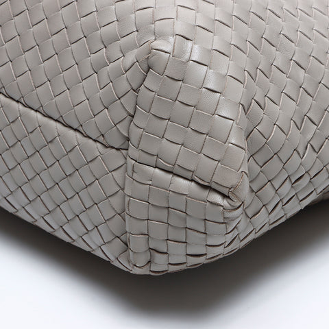 ボッテガヴェネタ BOTTEGAVENETA イントレチャート トートバッグ グレー WS8313