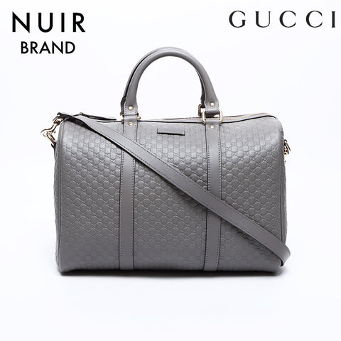 Gucci Micro Guccishima Leather 2向手袋米色WS8321