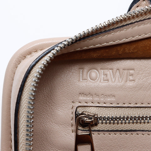 ロエベ LOEWE アマソナ23 2way レザー ハンドバッグ ベージュ WS8325