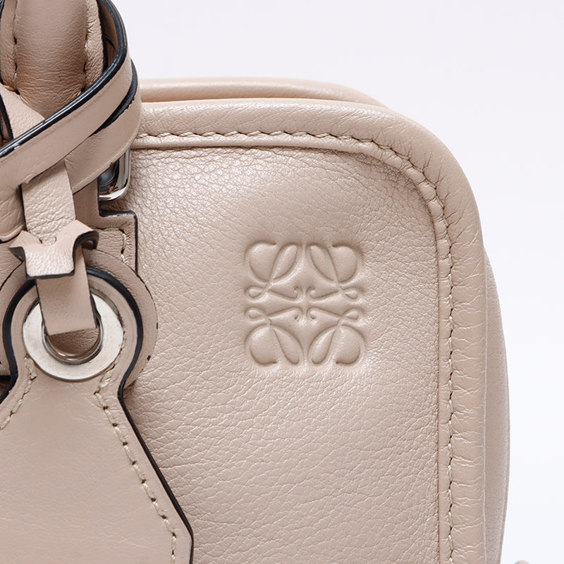 ロエベ LOEWE アマソナ23 2way レザー ハンドバッグ ベージュ