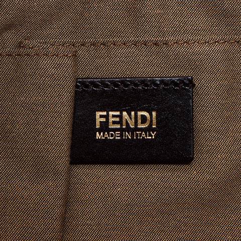 フェンディ FENDI フラワー キャンバス ズッキーノ ショルダーバッグ マルチカラー WS8327