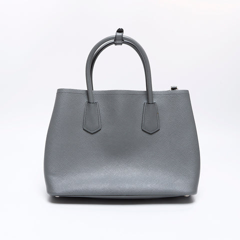 プラダ PRADA サフィアーノレザー ハンドバッグ グレー WS8331