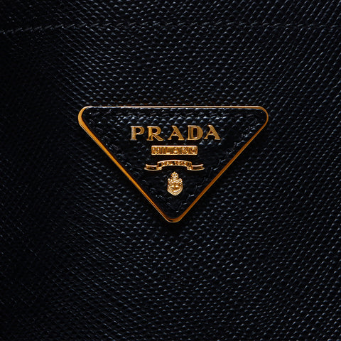 プラダ PRADA サフィアーノレザー ショルダーバッグ ブラック WS8333