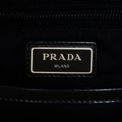 プラダ PRADA ナイロン グラフィック リュック・デイパック ブラック WS8335