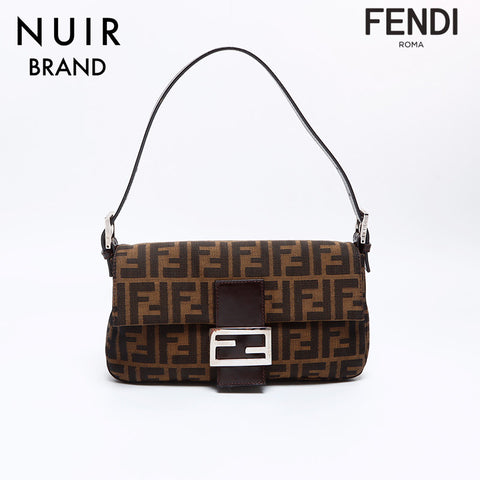 Fendi Zucca Mamma桶肩袋棕色WS8341