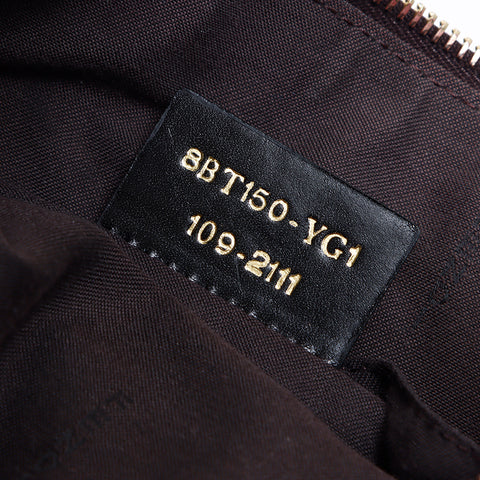 Fendi Zucchino PVC肩带棕色WS8346