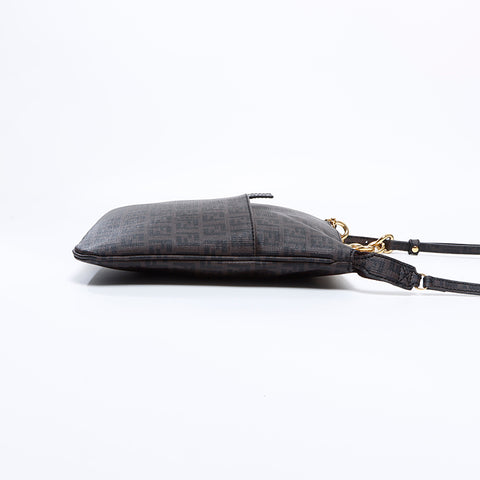 Fendi Zucchino PVC肩带棕色WS8346