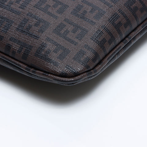 Fendi Zucchino PVC肩带棕色WS8346