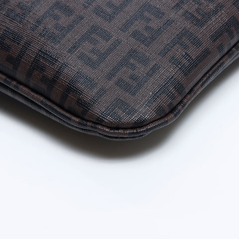 Fendi Zucchino PVC肩带棕色WS8346