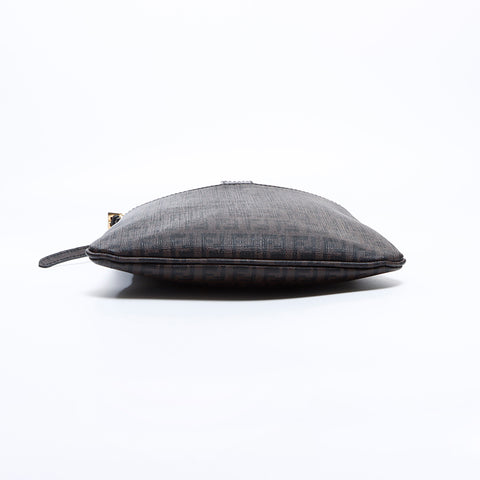 Fendi Zucchino PVC肩带棕色WS8346