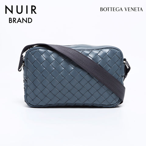 Bottegavenetta intrecciato双色肩袋灰色WS8354