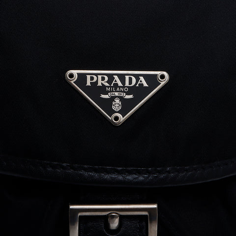 プラダ PRADA ナイロン 三角ロゴタグ リュック・デイパック ブラック WS8358