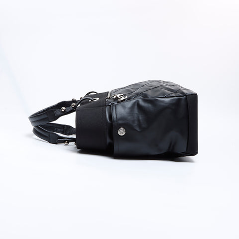 シャネル CHANEL 13番台 パリビアリッツ トートバッグ ブラック WS8389