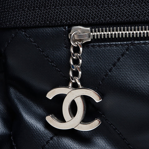 シャネル CHANEL 13番台 パリビアリッツ トートバッグ ブラック WS8389