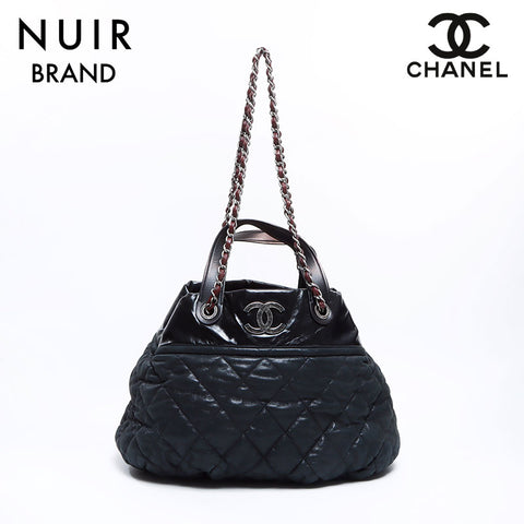 シャネル CHANEL 17番台 2way マトラッセ ショルダーバッグ ブラック WS8390