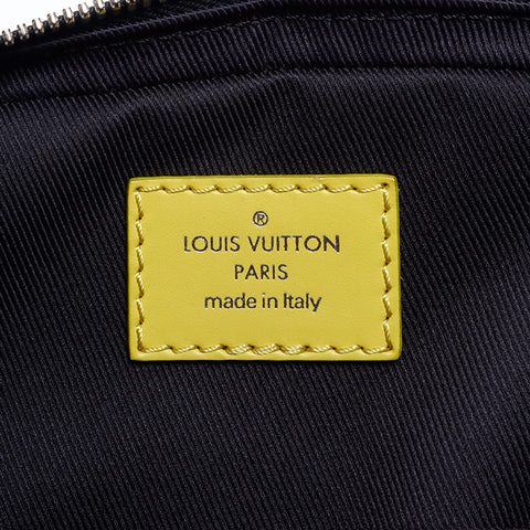 ルイ・ヴィトン LOUIS VUITTON FO2109 ダヌープスリム エピ ダミエ ショルダーバッグ ネイビー WS8393