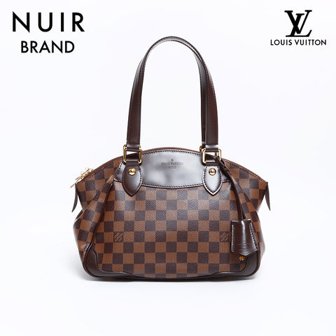 ルイ・ヴィトン LOUIS VUITTON DU1151 ダミエ ヴェローナ PM ハンドバッグ ブラウン WS8394 – NUIR VINTAGE