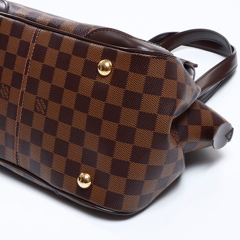 ルイ・ヴィトン LOUIS VUITTON DU1151 ダミエ ヴェローナ PM ハンドバッグ ブラウン WS8394