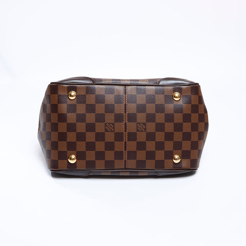 ルイ・ヴィトン LOUIS VUITTON DU1151 ダミエ ヴェローナ PM ハンドバッグ ブラウン WS8394