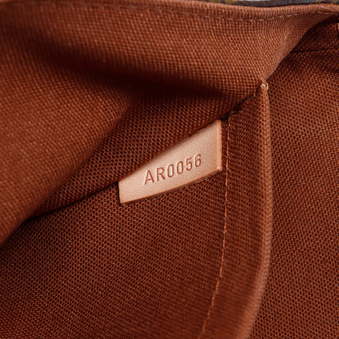 Louis Vuitton Louis Vuitton AR0056 Monogramm Tikal Umhängetasche Brown WS8395