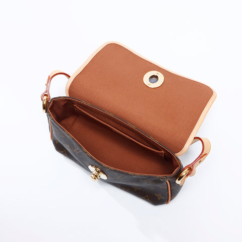 Louis Vuitton Louis Vuitton AR0056 Monogramm Tikal Umhängetasche Brown WS8395