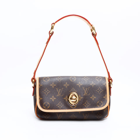 Louis Vuitton Louis Vuitton AR0056 Monogramm Tikal Umhängetasche Brown WS8395