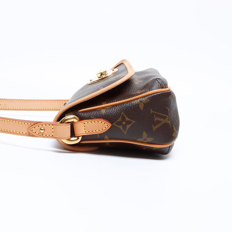 Louis Vuitton Louis Vuitton AR0056 Monogramm Tikal Umhängetasche Brown WS8395