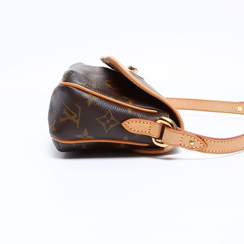 Louis Vuitton Louis Vuitton AR0056 Monogramm Tikal Umhängetasche Brown WS8395