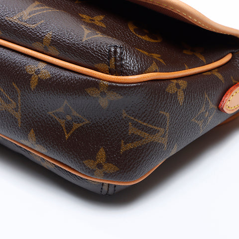 Louis Vuitton Louis Vuitton AR0056 Monogramm Tikal Umhängetasche Brown WS8395