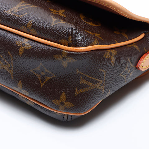 ルイ・ヴィトン LOUIS VUITTON AR0056 モノグラム ティカル ショルダーバッグ ブラウン WS8395