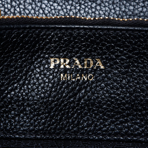 プラダ PRADA サフィアーノレザー 2way ショルダーバッグ ブラック WS8397