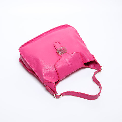 Loewe Leather Granada肩带粉红色WS8420