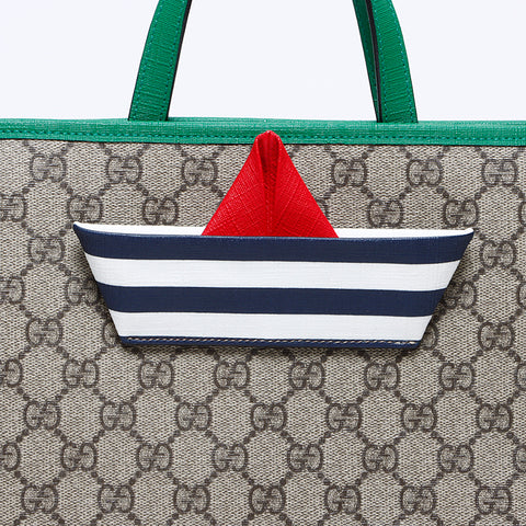 Gucci GG Supreme Handbag Beige WS8421
