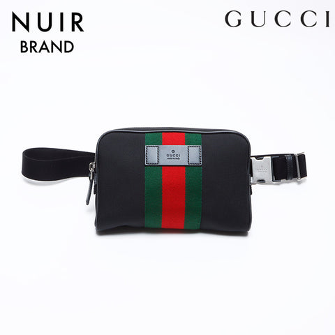 グッチ GUCCI シェリーライン ショルダーバッグ ブラック WS8426