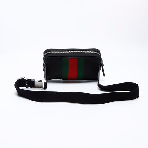 グッチ GUCCI シェリーライン ショルダーバッグ ブラック WS8426