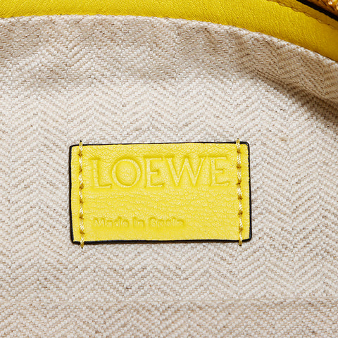 ロエベ LOEWE パズルホーボー ショルダーバッグ イエロー WS8430