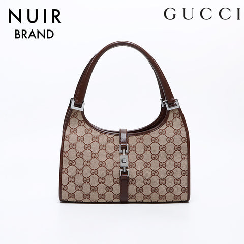 Gucci GG帆布杰基肩袋米色WS8431