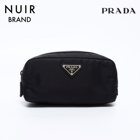 プラダ PRADA ナイロン ポーチ ハンドバッグ ブラック WS8435