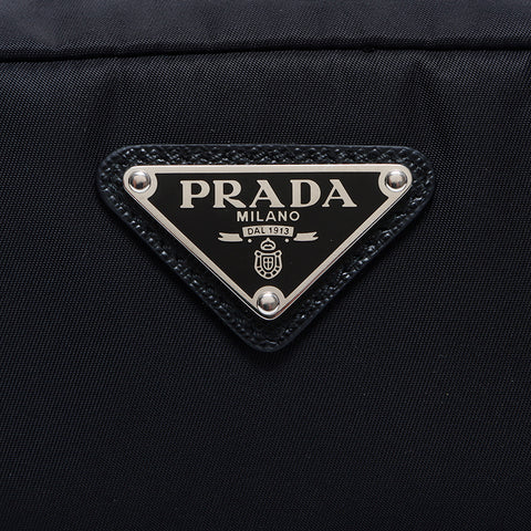 プラダ PRADA ナイロン ポーチ ハンドバッグ ブラック WS8435