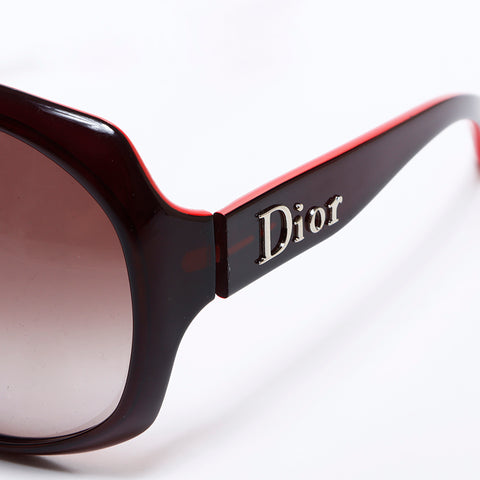 クリスチャンディオール Christian Dior サングラス レッド WS8437