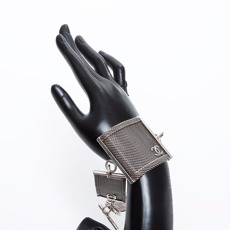 シャネル CHANEL 99A チョーカー ココマーク ネックレス シルバー