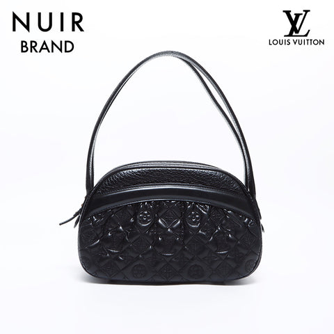 路易威登(Louis Vuitton)会标皮革维也纳CE1015肩袋黑色WS8449