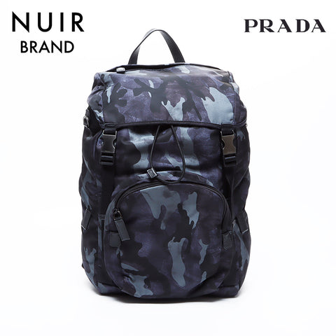 Prada Camo Nylon背包/Daypack Black WS8454