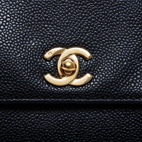 シャネル CHANEL 6番台 チェーン ショルダーバッグ ブラック WS8504