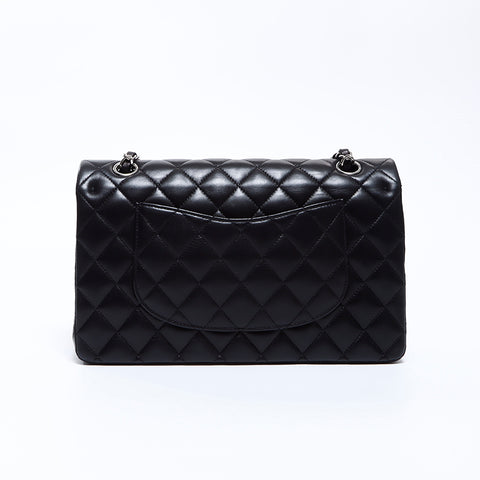 Chanel Chanel 16e sac à épaule Matelasse en peau d'agneau noir WS8580